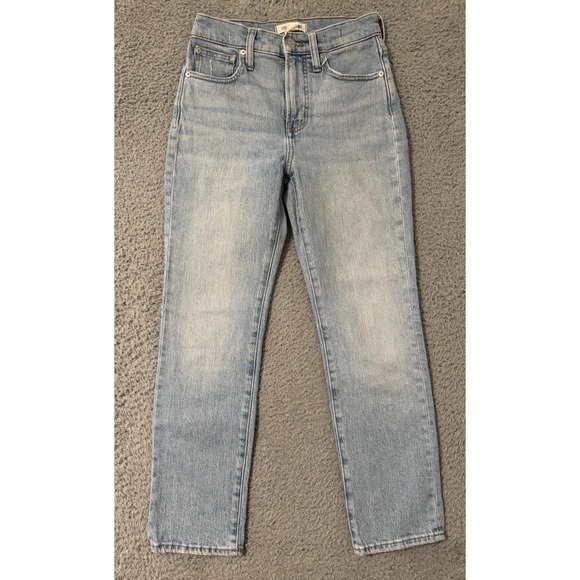 Madewell Jeans Womens 24p The Perfect Vintage Jean High Rise Light Wash Fade - Picture 2 of 6